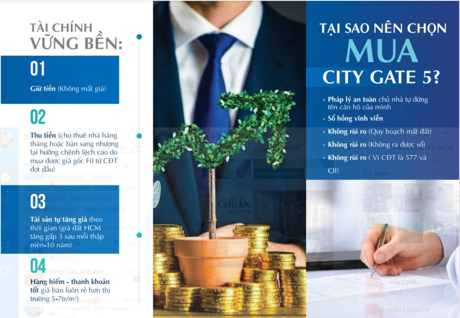 Thông tin chủ đầu tư 577- dự án căn hộ city gate 5 tân Kiên Binh Chánh